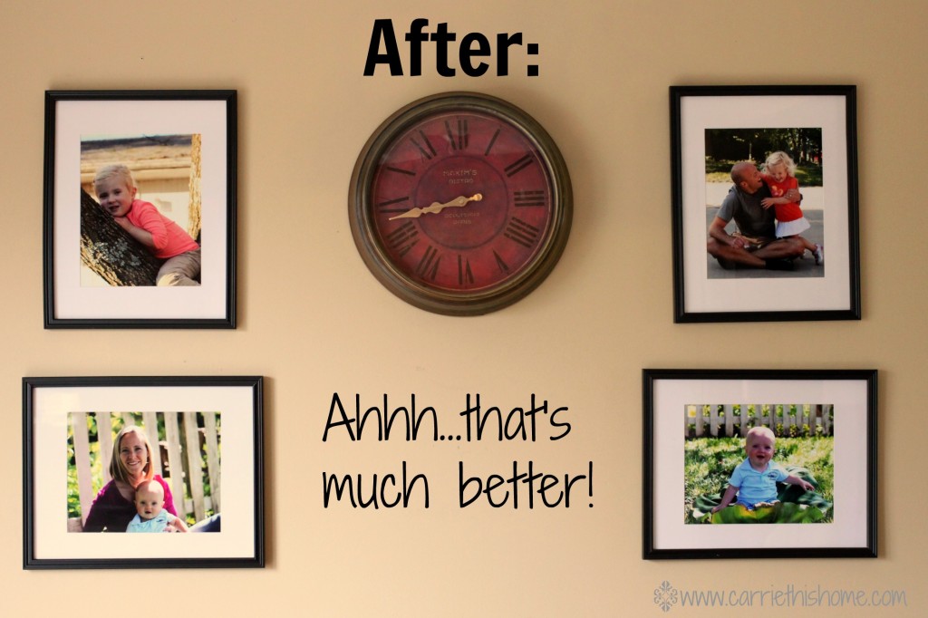 kitchen wall makeover