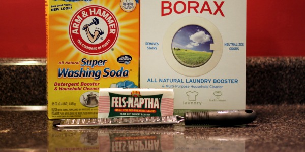 homemade laundry detergent