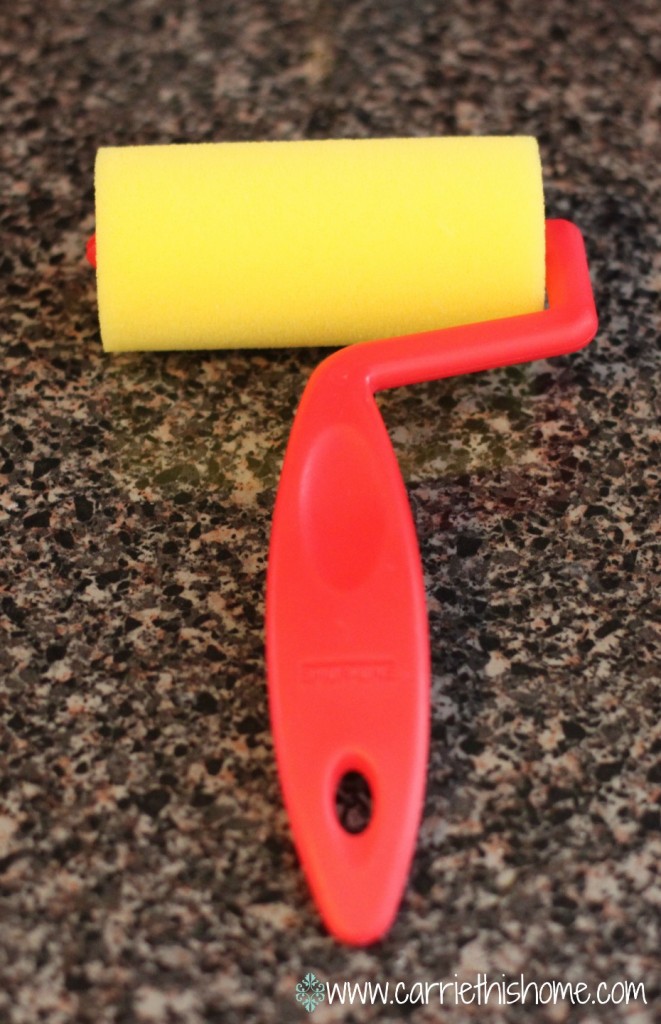 small foam brush