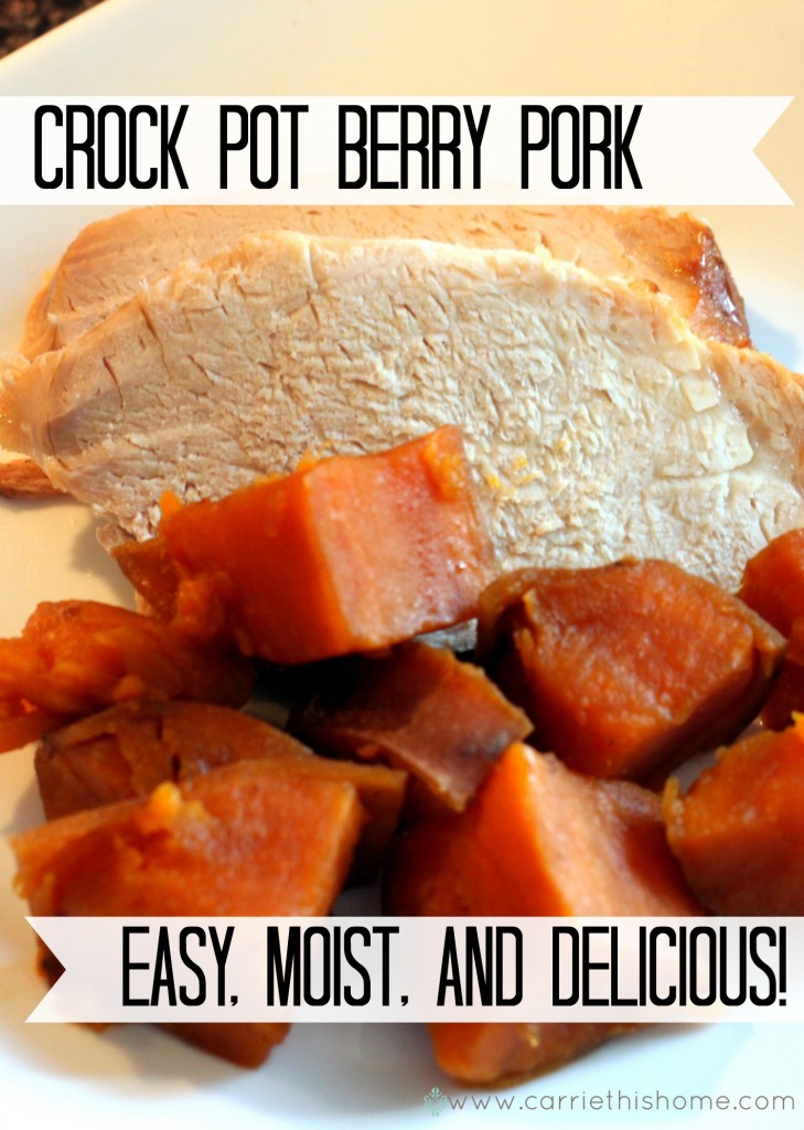 Easy Crock Pot Berry Pork