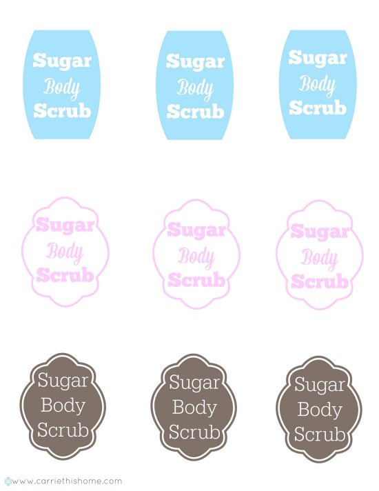 sugar-body-scrub-with-free-printable-labels