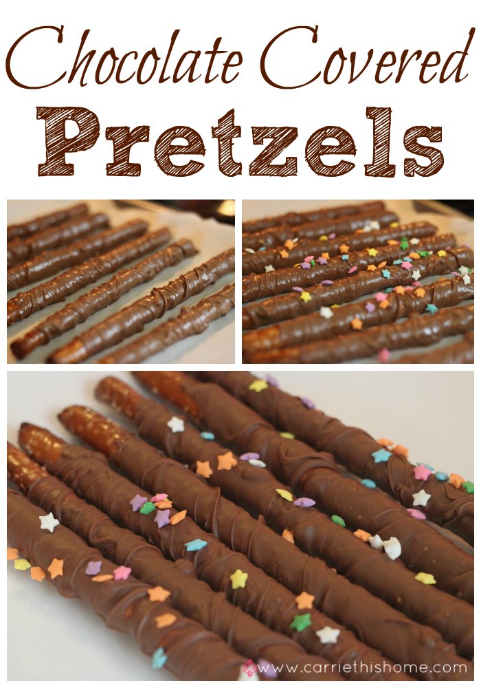 Chocolate Covered Pretzels