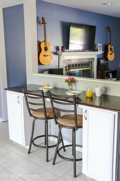 DIY Breakfast Bar - an easy weekend project you can do!