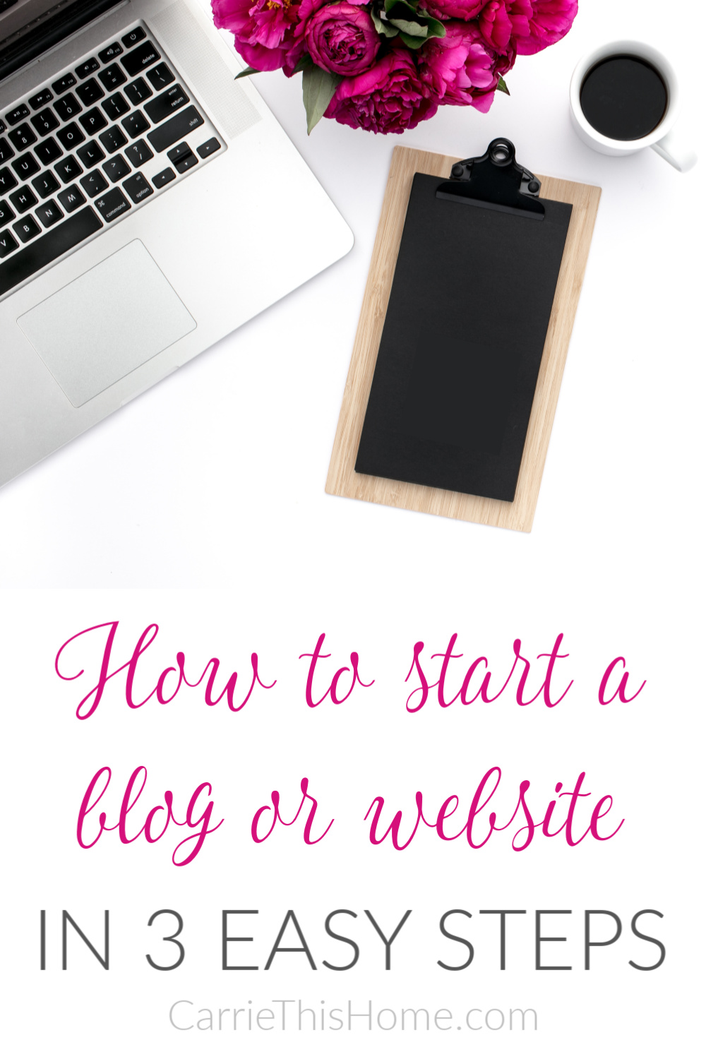 how to start blog website